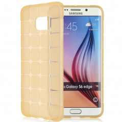 Coque Square Grid Samsung Galaxy S6 Edge Or