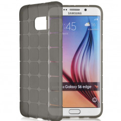 Coque Square Grid Samsung Galaxy S6 Edge Noir