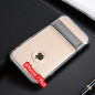 Pack Coque bimatière transparente + Câble USB 2-en-1 Apple iPhone 7/8 Plus