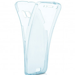 Coque Gel 360° Protection Samsung Galaxy S6 Edge Plus Bleu