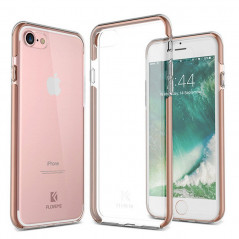 Coque FLOVEME Hybride avec contour renforcés Apple iPhone 7/8 Or Rose