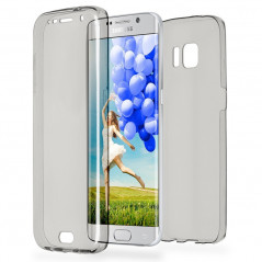 Coque Gel 360° Protection Samsung Galaxy S6 Edge Plus gris