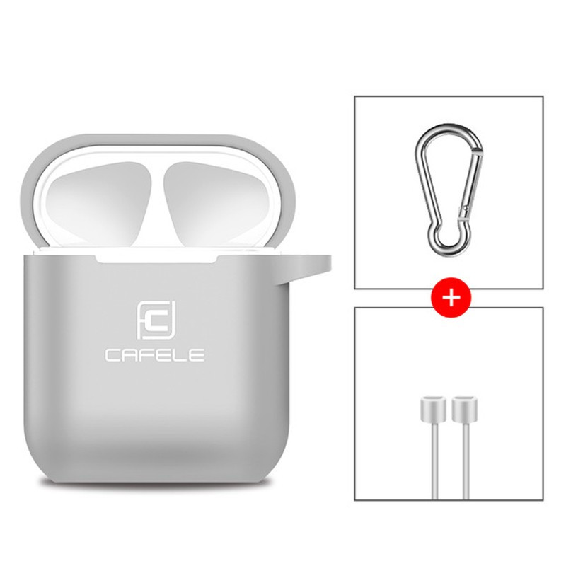 Coque silicone gel CAFELE Mat Series Apple Airpods