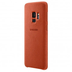 Coque Samsung EF-XG960A Alcantara Samsung Galaxy S9 Rouge