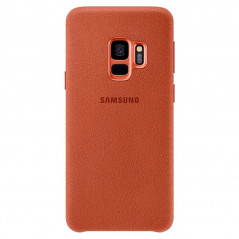 Coque Samsung EF-XG960A Alcantara Samsung Galaxy S9 Rouge