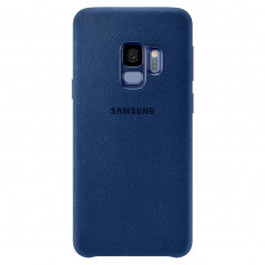 Coque Samsung EF-XG960A Alcantara Samsung Galaxy S9 Bleu