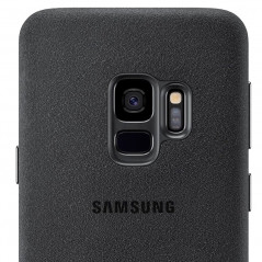 Coque Samsung EF-XG960A Alcantara Samsung Galaxy S9 Noir