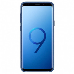Coque Samsung EF-XG965A Alcantara Samsung Galaxy S9 Plus Bleu