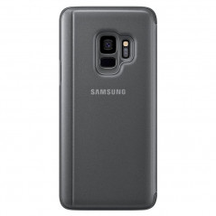 Etui folio Samsung EF-ZG960C Clear View Standing Samsung Galaxy S9 Noir