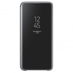 Etui folio Samsung EF-ZG960C Clear View Standing Samsung Galaxy S9 Noir