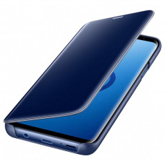 Etui folio Samsung EF-ZG965C Clear View Standing Samsung Galaxy S9 Plus Bleu