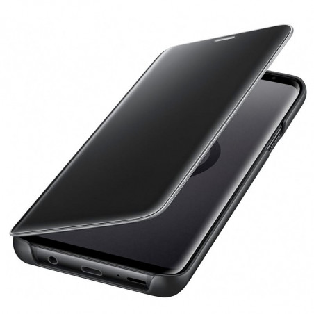 Etui folio Samsung EF-ZG965C Clear View Standing Samsung Galaxy S9 Plus Noir