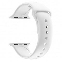 Bracelet sport Apple Watch 1/2/3/4 (38/40mm) Blanc
