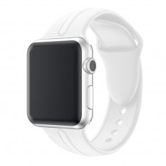 Bracelet sport Apple Watch 1/2/3/4 (42/44mm) Blanc