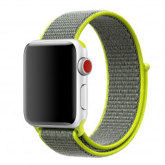 Boucle sport nylon tissé Apple Watch 1/2/3/4 (42/44mm) Vert