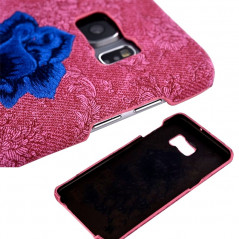 Coque rigide ETERNAL ROSE Samsung Galaxy S6 Edge Plus Rose interieur