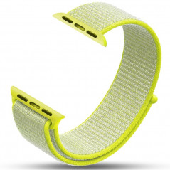 Boucle sport nylon tissé Apple Watch 1/2/3/4 (42/44mm) Jaune