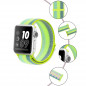 Apple Watch (49/45/44/42) Boucle sport nylon tissé Colorful
