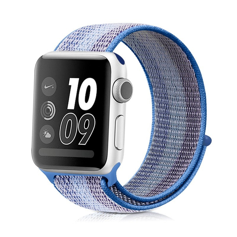 Apple Watch (49/45/44/42) Boucle sport nylon tissé Colorful