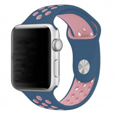 Apple Watch (49/45/44/42) Bracelet sport respirant (Taille S/M) - Rose