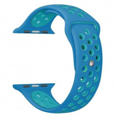 Apple Watch (41/40/38) Bracelet sport respirant (Taille M/L) - Bleu