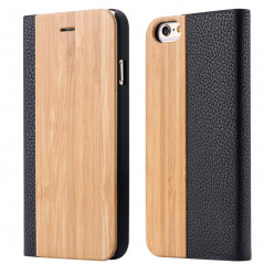 Etui folio Natural Wood Apple iPhone 6/6S Bambou