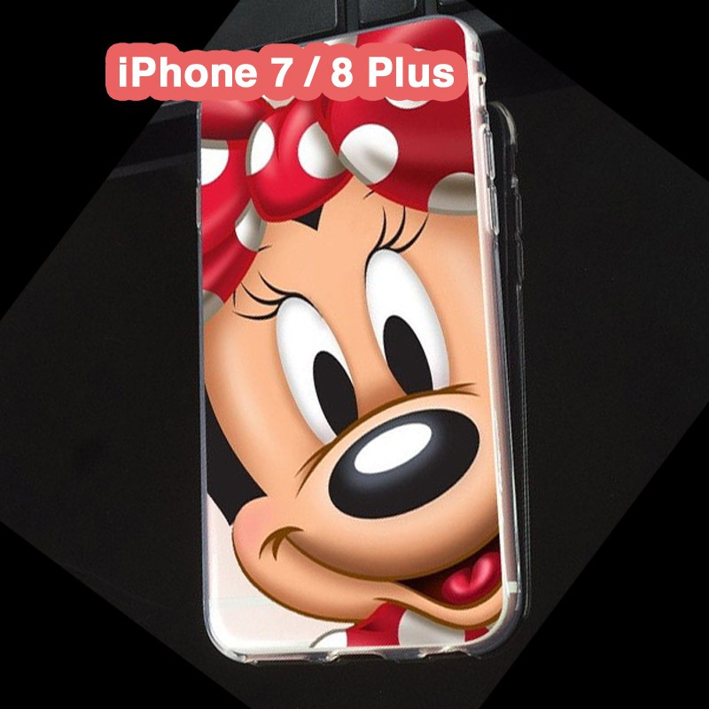 Coque silicone gel Minnie Mouse Apple iPhone 7/8 Plus