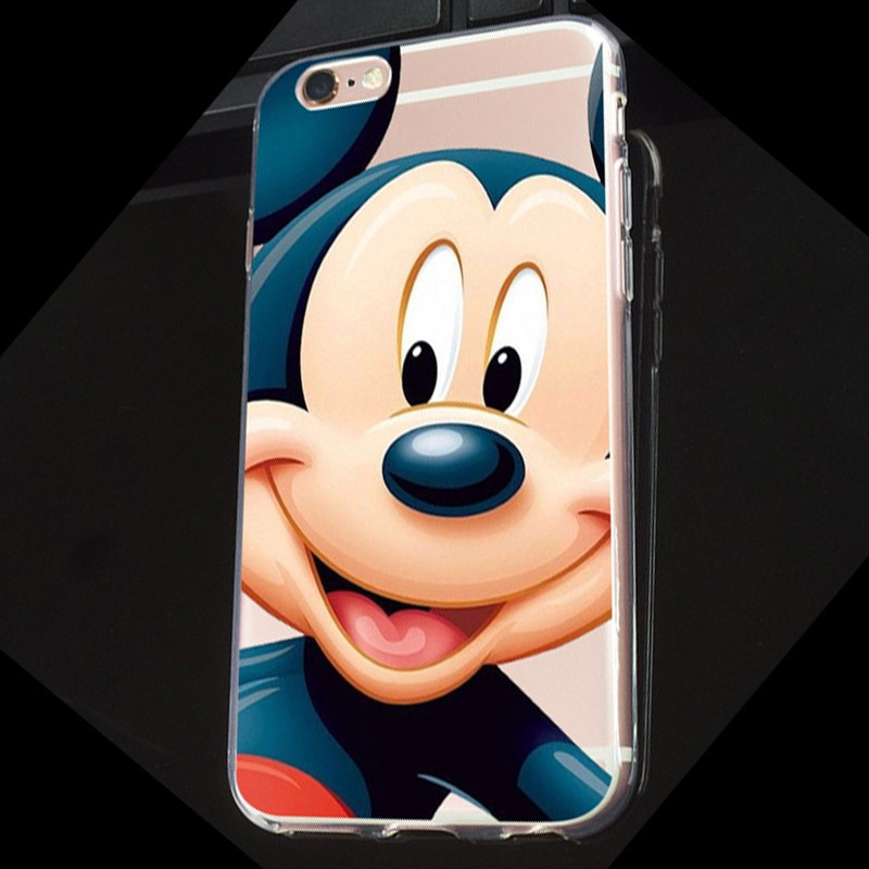 Coque silicone gel Mickey Mouse Apple iPhone 6/6S