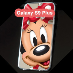 Coque silicone gel Minnie Mouse Samsung Galaxy S9 Plus