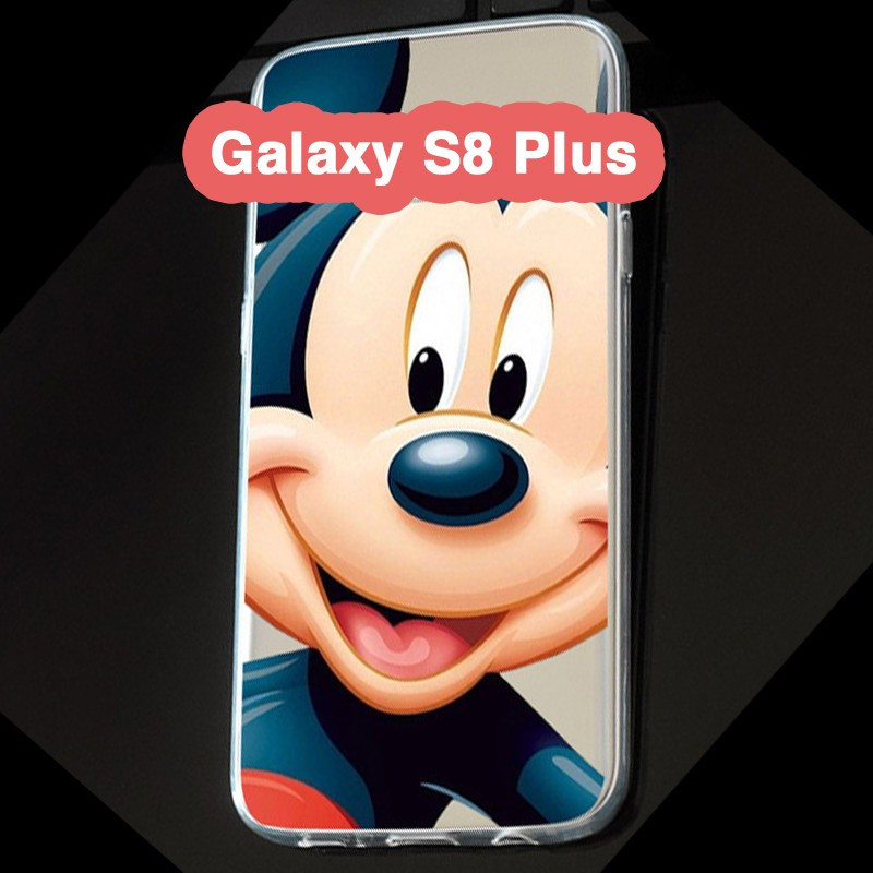 Coque silicone gel Mickey Mouse Samsung Galaxy S8 Plus