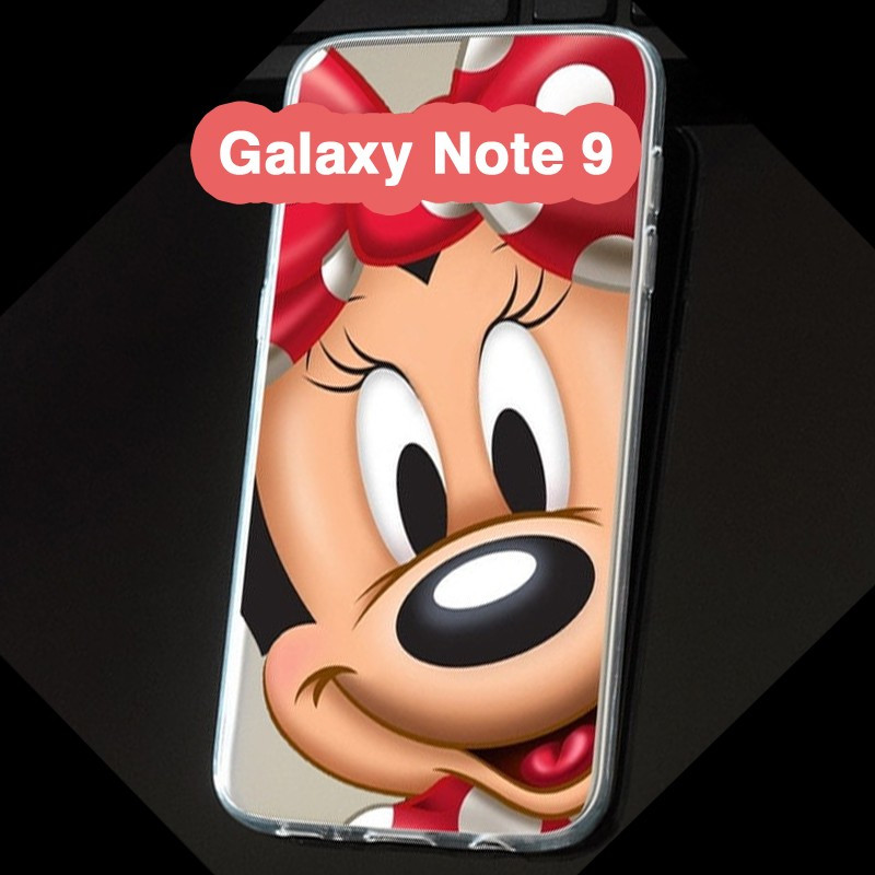 Coque silicone gel Minnie Mouse Samsung Galaxy Note 9