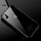 Coque silicone gel CAFELE 3D Plating contours métallisé Apple iPhone Xs
