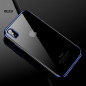 Coque silicone gel CAFELE 3D Plating contours métallisé Apple iPhone Xs MAX