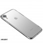Coque silicone gel CAFELE 3D Plating contours métallisé Apple iPhone XR