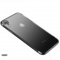 Coque silicone gel CAFELE 3D Plating contours métallisé Apple iPhone XR