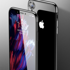 Coque silicone gel CAFELE 3D Plating contours métallisé Apple iPhone XR