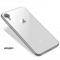 Coque silicone gel CAFELE 3D EDGE Plating contours métallisés Apple iPhone XR