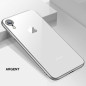 Coque silicone gel CAFELE 3D EDGE Plating contours métallisés Apple iPhone XR