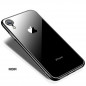 Coque silicone gel CAFELE 3D EDGE Plating contours métallisés Apple iPhone XR