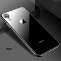 Coque silicone gel CAFELE 3D EDGE Plating contours métallisés Apple iPhone XR