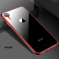 Coque silicone gel CAFELE 3D EDGE Plating contours métallisés Apple iPhone XR Coque silicone gel CAFELE 3D EDGE Plating contours métallisés Apple iPhone XR