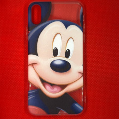 Coque silicone gel Mickey Mouse Apple iPhone XS
