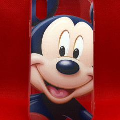 Coque silicone gel Mickey Mouse Apple iPhone XS