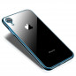 Coque silicone gel CAFELE 3D EDGE Plating contours métallisés Apple iPhone XR Coque silicone gel CAFELE 3D EDGE Plating contours métallisés Apple iPhone XR