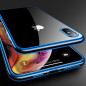 Coque silicone gel CAFELE 3D EDGE Plating contours métallisés Apple iPhone X/XS