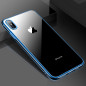 Coque silicone gel CAFELE 3D EDGE Plating contours métallisés Apple iPhone XS MAX