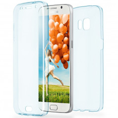 Coque Gel 360° Protection Samsung Galaxy S6 Bleu