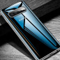 Coque silicone gel CAFELE 3D EDGE Plating contours métallisés Samsung Galaxy S10