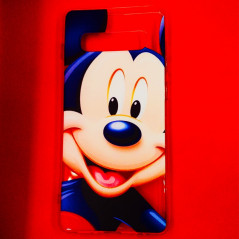 Coque silicone gel Mickey Mouse Samsung Galaxy S10 Plus