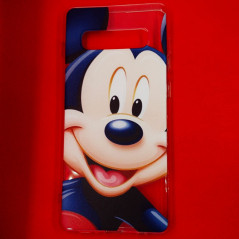 Coque silicone gel Mickey Mouse Samsung Galaxy S10 Plus